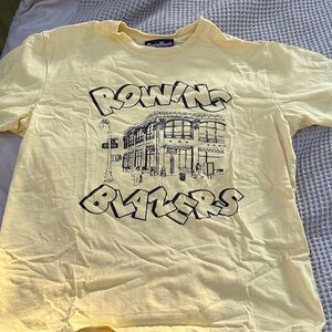 Rowing Blazers Light Yellow Graphic Tee